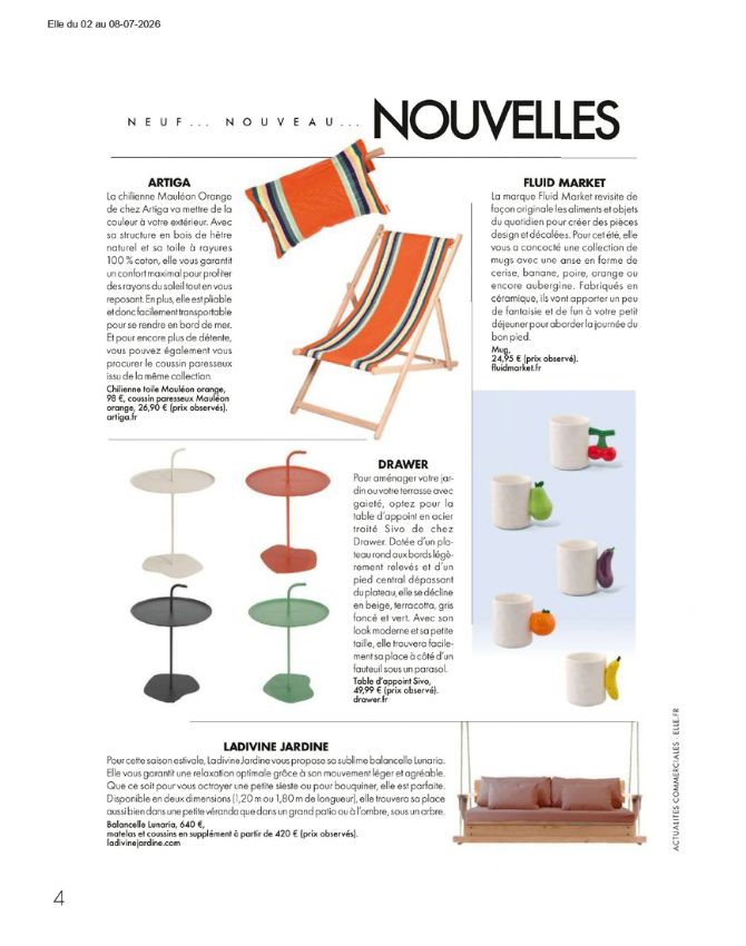 Article - Elle du 02 au 08-07-2026